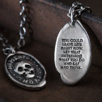 MEMENTO MORI + LIFE IS SHORT
