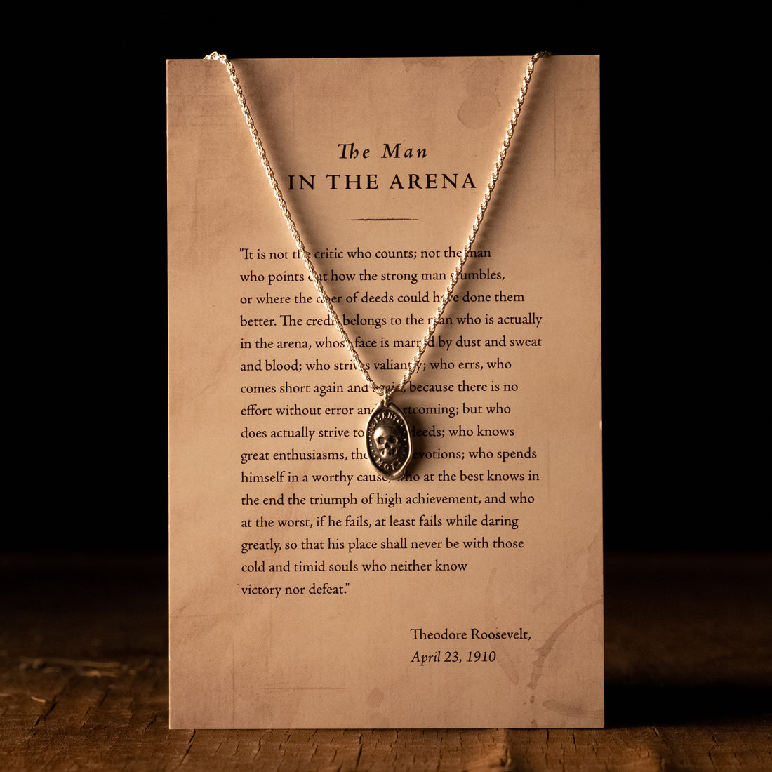 MEMENTO MORI + THE MAN IN THE ARENA