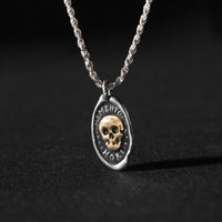 MEMENTO MORI - Gold Inlaid Skull - Christmas Presale