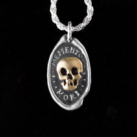 MEMENTO MORI - Gold Inlaid Skull - Christmas Presale