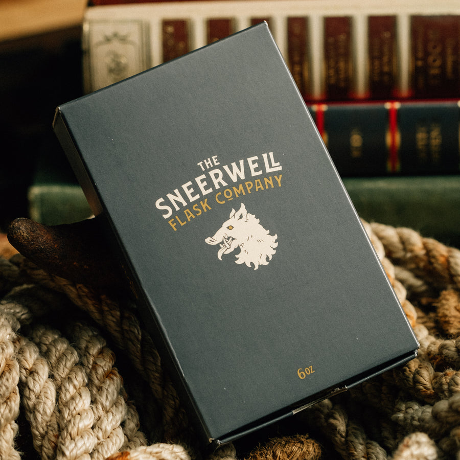 The Sneerwell Flask - Choose Your Design
