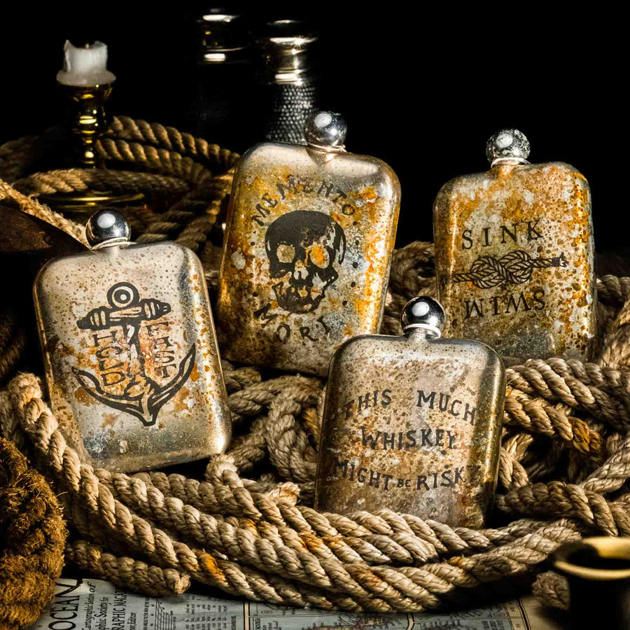 The Sneerwell Flask - Choose Your Design
