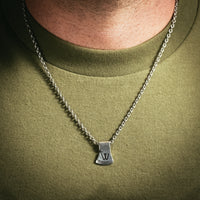 Wildwood Sterling Silver Axe-Head Pendant - Christmas Presale